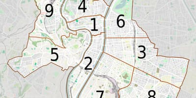 Mapa de Lió barri