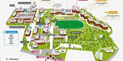 Mapa de Lió escola