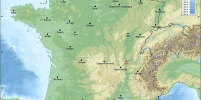 Lió, frança mapa de la ciutat